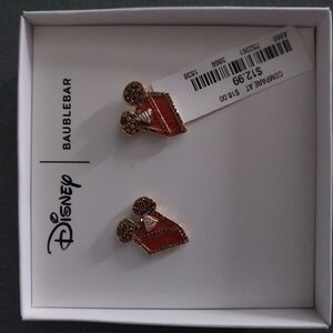 BaubleBar Mickey Pumpkin Pie Earrings
